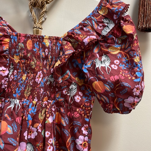 New Women’s Maeve Ruffled Tie-Front Blouse By Anthropologie!!🔥🔥🔥 - Picture 9 of 12